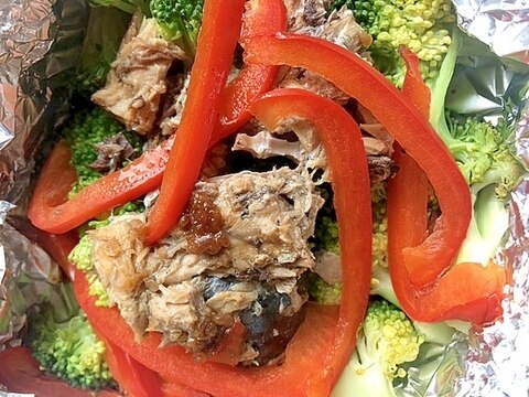 簡単!鯖缶のホイル焼き☆醤油麹で○糖質オフ